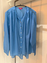 PRE-OWNED LISA CORTI BLOUSE S/M RRP £245