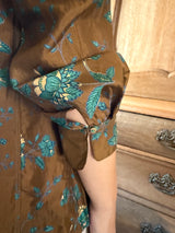 INJIRI VICTOR SHIRT 56 IN MUSTARD SILK