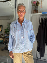 PRE-OWNED WEEKEND MAX MARA BLOUSE UK12/14 RRP £265