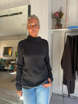 PRE-OWNED LISA YANG CASHMERE ROLLNECK M/L RRP £445