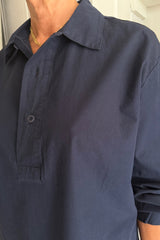 LABO.ART CAMICIA ENZA SHIRT IN ATLANTIC