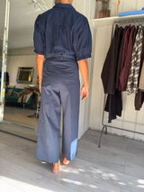 PRE-OWNED MAX MARA NAVY PANTS S RRP £255
