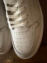 PRE-OWNED CLOSED NAPPA SNEAKERS 40.5/41 RRP £300