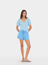 XIRENA DECLAN SHORT IN BLUE SURF