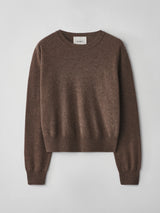LISA YANG GREER SWEATER IN DARK TRUFFLE