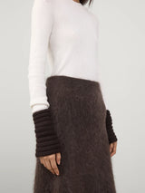 PRE-OWNED LISA YANG CASHMERE WRIST WARMERS RRP £145