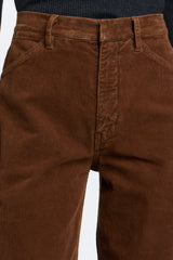 NILI LOTAN TRIBECA PANT IN HAZELNUT CORD