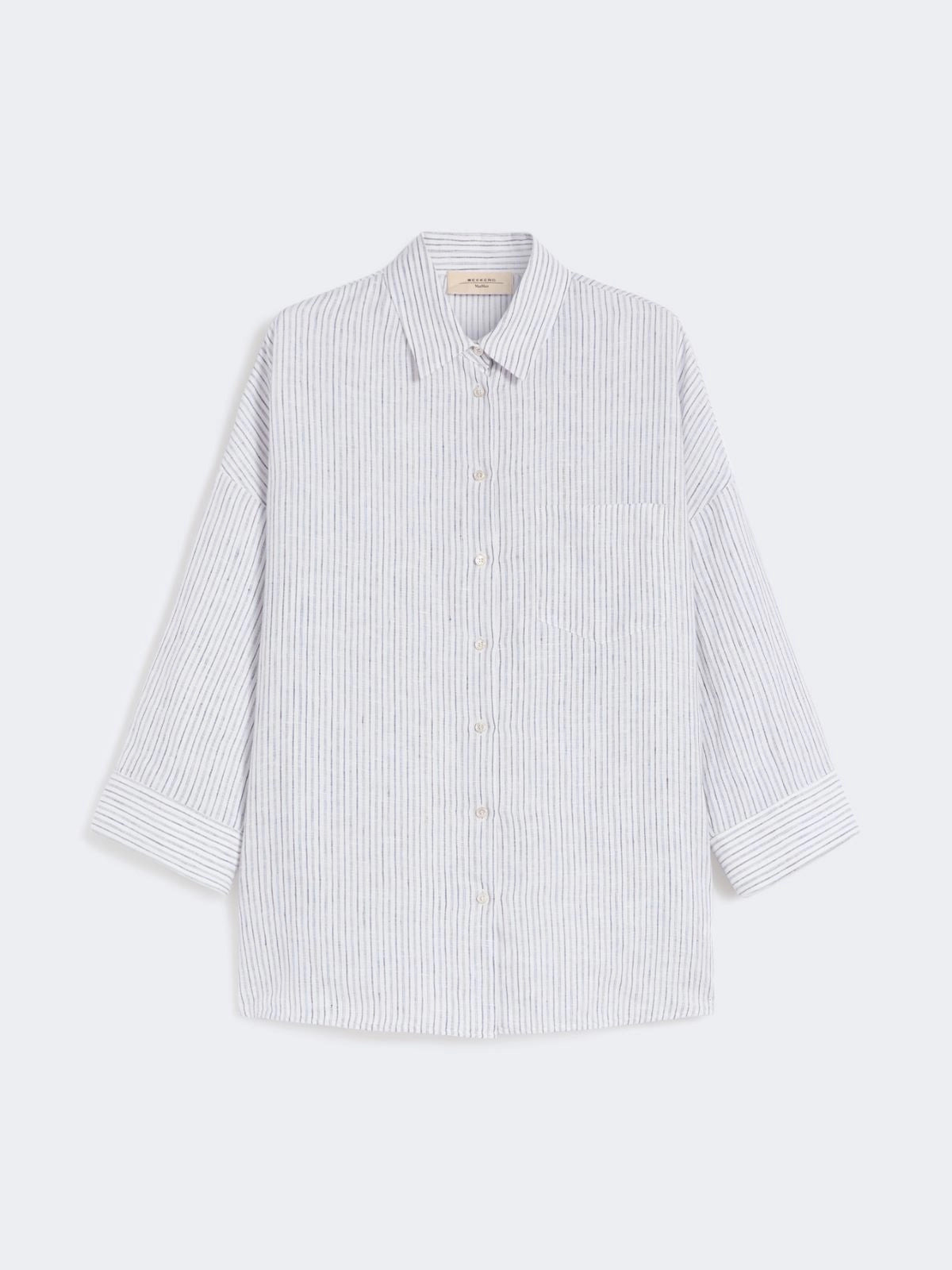 WEEKEND MAX MARA STRIPED LINEN SHIRT | STIL Lifestyle