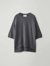 LISA YANG CAMILLE SWEATER IN GRAPHITE
