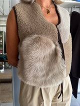 STUDIO WYLDER SHEEPSKIN GILET