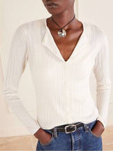 PRE-OWNED FRAME SILK & CASHMERE CARDIGAN L RRP £400