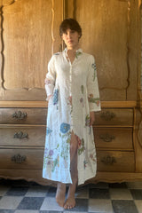 INJIRI HERBARIUM 33 SHIRT DRESS