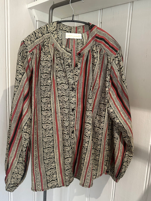 PRE_OWNED NATALIE MARTIN BLOUSE M/L RRP £225