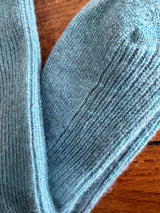 PRE-OWNED LISA YANG CASHMERE SOCKS O/S RRP £125