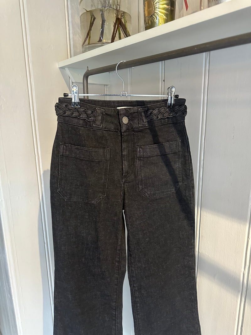 PRE-OWNED MASSCOB JEANS 34 RRP £260