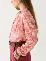 MAISON HOTEL DYLAN BLOUSE IN PINK MARTINI