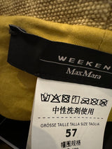 PRE-OWNED WEEKEND MAX MARA BUCKET HAT M/L RRP £125