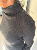 PRE-OWNED LISA YANG CASHMERE ROLLNECK M/L RRP £445