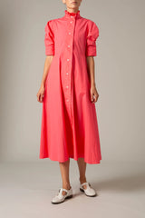 THIERRY COLSON VENETIA IN WATERMELON POPLIN