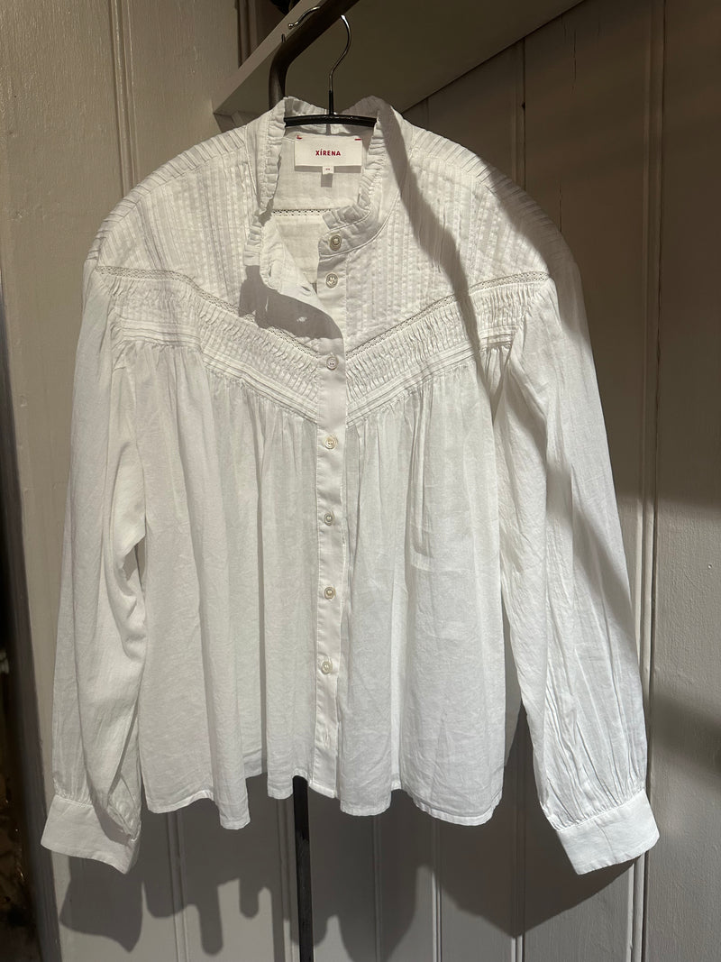 PRE-OWNED XIRENA VOILE BLOUSE XS/S RRP £325