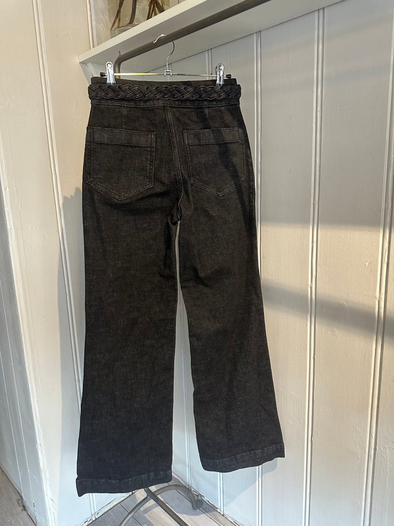 PRE-OWNED MASSCOB JEANS 34 RRP £260