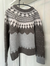 PRE-LOVED SEA INTARSIA SWEATER M RRP £465