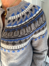 PRE-OWNED ALEX MILL FAIR ISLE CARDIGAN XS RRP £285