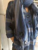 PRE-LOVED BSBEE ORGANIC COTTON SCARF RRP £195