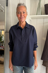 LABO.ART CAMICIA ENZA SHIRT IN ATLANTIC