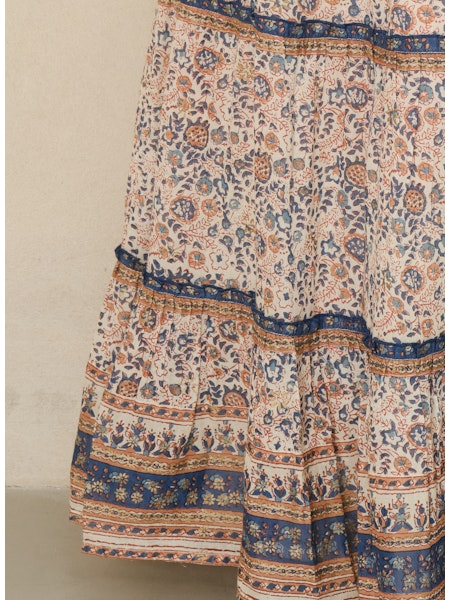 M.A.B.E. CASS PRINT MAXI SKIRT