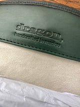 DRAGON DIFFUSION EYE GLASS CASE IN FOREST GREEN