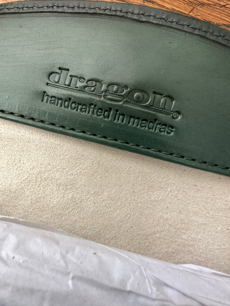 DRAGON DIFFUSION EYE GLASS CASE IN FOREST GREEN