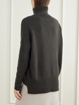 LISA YANG HEIDI SWEATER IN DARK OAK