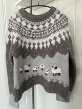 PRE-LOVED SEA INTARSIA SWEATER M RRP £465