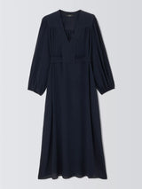 WEEKEND MAX MARA ELISIR NAVY MIDI-DRESS