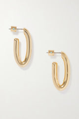 ROXANNE ASSOULIN THE OVAL HOOP EARRINGS