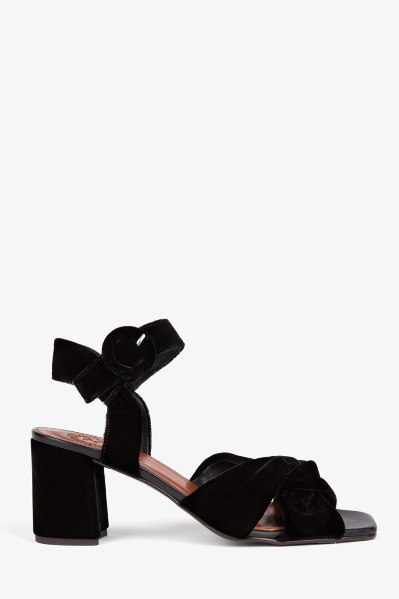 PENELOPE CHILVERS INFINITY VELVET SANDAL