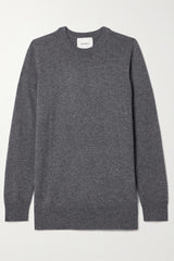 LISA YANG HELENA SWEATER IN GRAPHITE