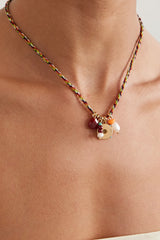 ROXANNE ASSOULIN LUCKY CHARMS GOLD-TONE NECKLACE