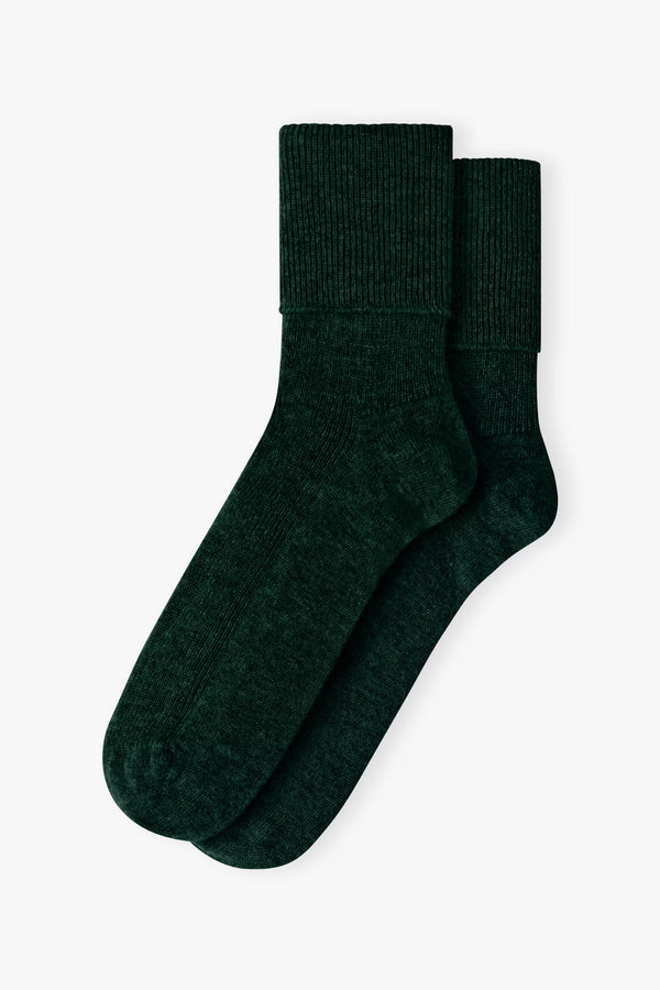 BRORA CASHMERE BLEND SOCKS IN DUSK