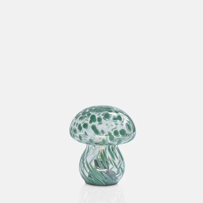 ABIGAIL AHERN MUSHROOM LED LAMP IN FOREST GREEN