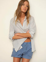 XIRENA DECLAN SHORT IN BLUE SURF