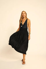 NATALIE MARTIN BELLA SKIRT IN BLACK SILK