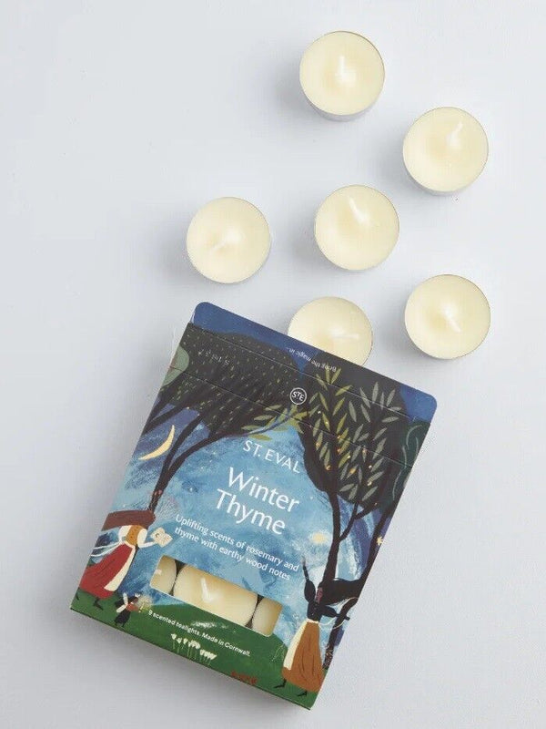 WINTER THYME SCENTED TEA LIGHTS