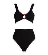 HUNZA G NADINE BIKINI IN BLACK