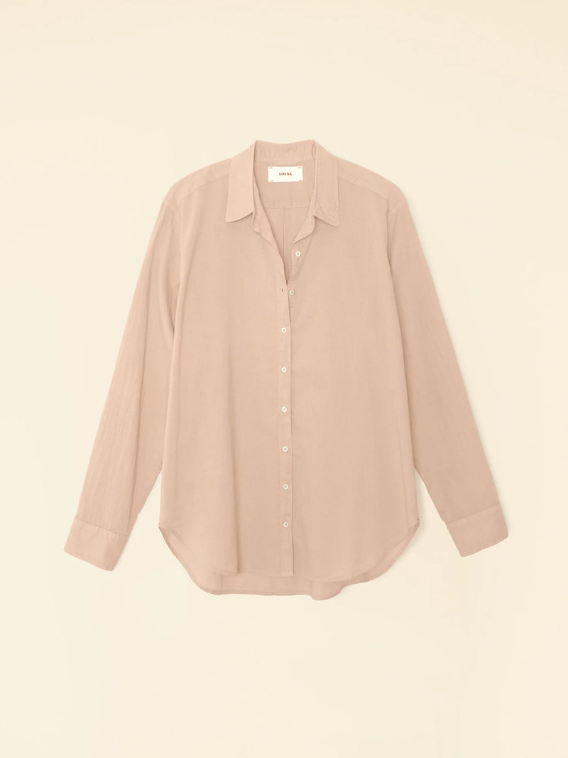 XIRENA BEAU SHIRT IN SAND DOLLAR