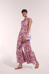 POUPETTE ST BARTH JUMPSUIT BELENE IN PINK ORCHID