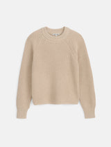 ALEX MILL AMALIE SWEATER IN SAND