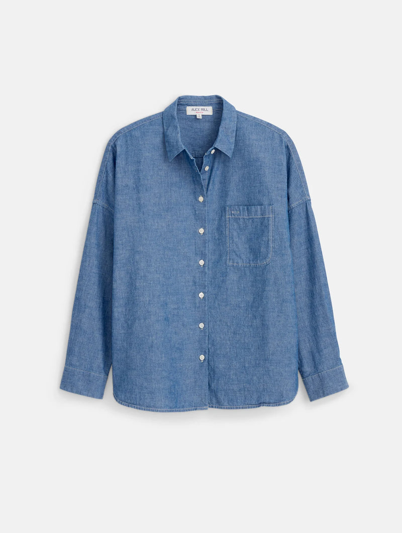 ALEX MILL JO SHIRT IN CHAMBRAY