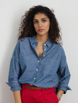 ALEX MILL JO SHIRT IN CHAMBRAY